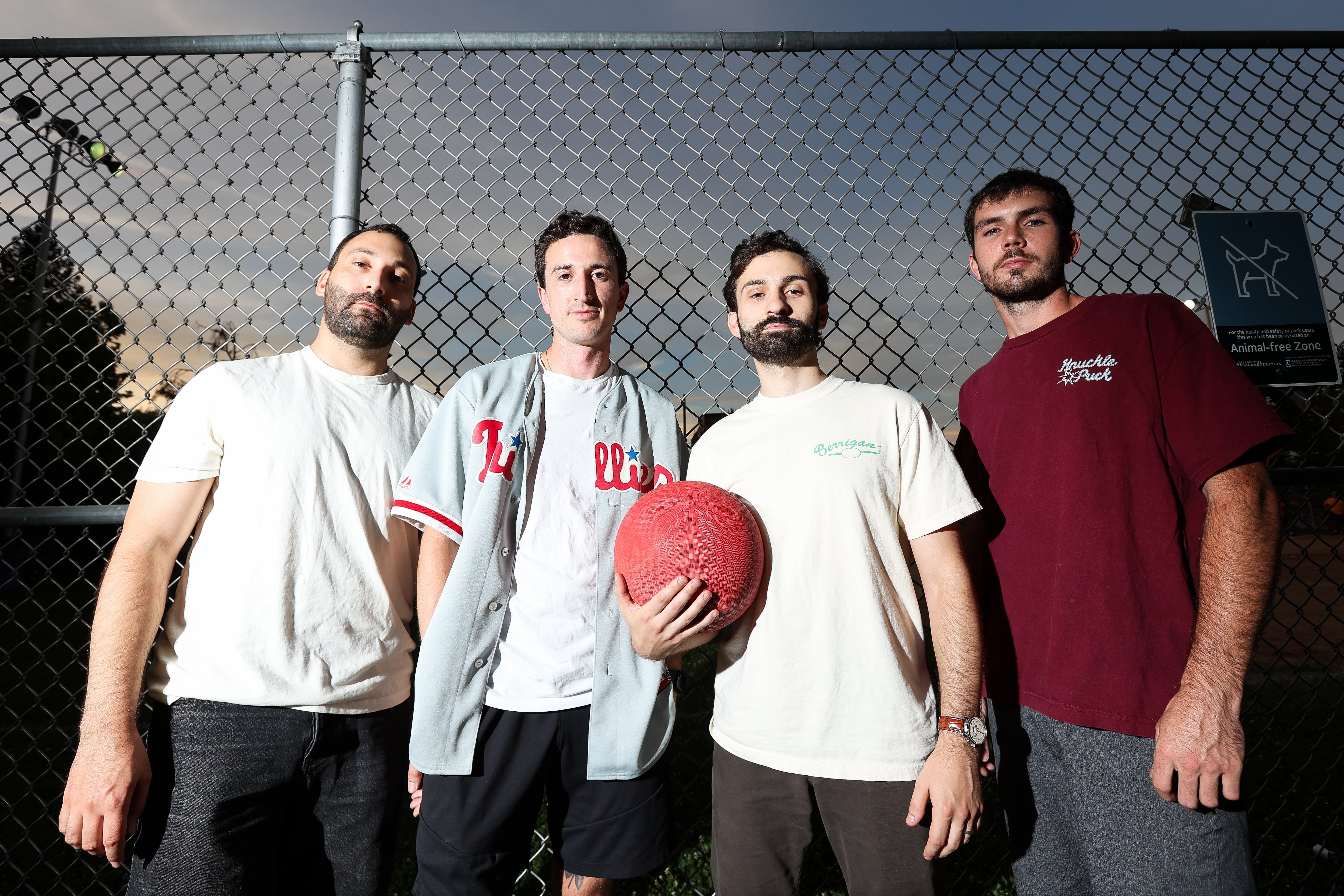 A Philly band is providing the sound for a rec kickball league from its apartment window — and making players ‘feel famous’