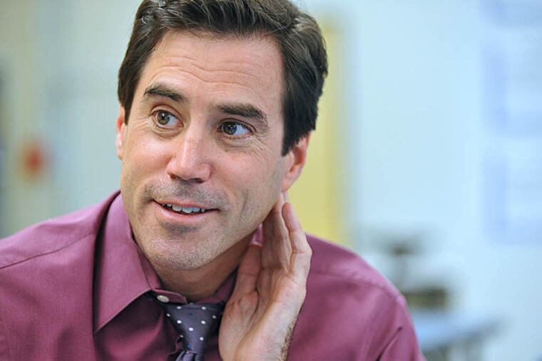 Scott Gordon, CEO of Mastery Charter Schools, talks about the job. ( Sharon Gekoski-Kimmel / Staff Photographer ) Sept. 30, 2009. (Sharon Gekoski-Kimmel/ Staff)