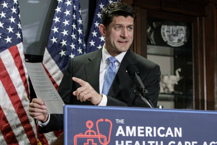 House Speaker Paul Ryan discussing the American Health Care Act on Wednesday in Washington.