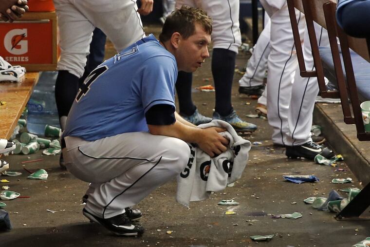 Tampa Bay Rays reliever Steven Geltz in May 2015.