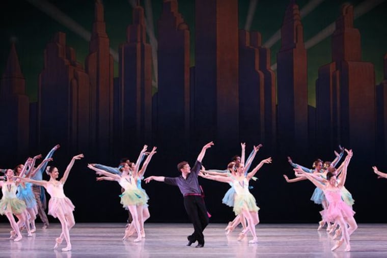 Philadelphia Ballet in Balanchine's "Who Cares?"