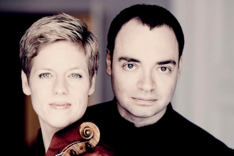 Violinist Isabelle Faust and pianist Alexander Melnikov bring their Beethoven violin sonatas to a recital Monday, presented by the Philadelphia Chamber Music Society.