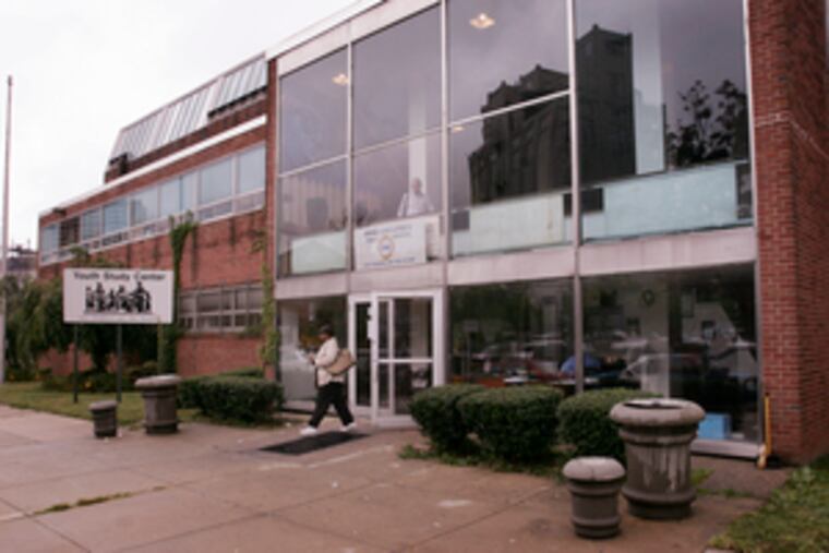 The Youth Study Center, with its entrance on Callowhill Street near 20th Street, some days exceeds its 105-person capacity by as many as 60 youths, according to a state report.