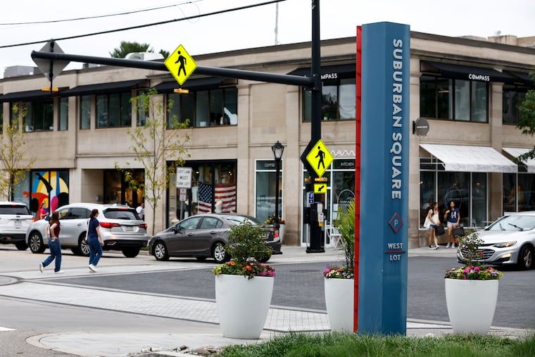 Suburban Square has gotten its first apartment community.