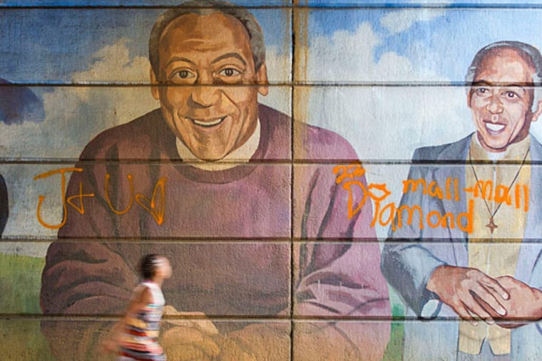 The city's Mural Arts Program has moved up the removal of the Bill Cosby mural because of recent headlines.