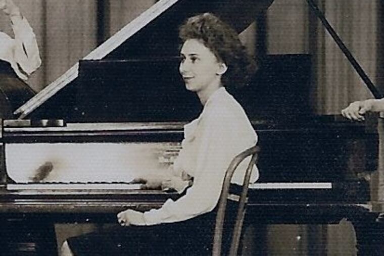 Mrs. Rosenstock played piano for her high school band.