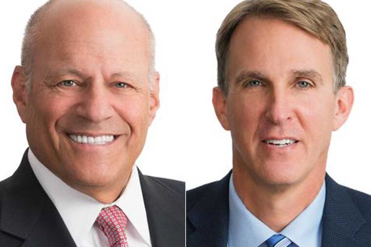 Grant S. Palmer (right), the current chair of the litigation department, will rise to the position on Jan. 1, 2019. Alan J. Hoffman (left) will continue his term as chairman after the New Year.