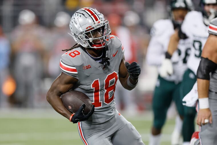 Marvin Harrison Jr., a St. Joseph's Prep grad, was a Heisman Trophy finalist.