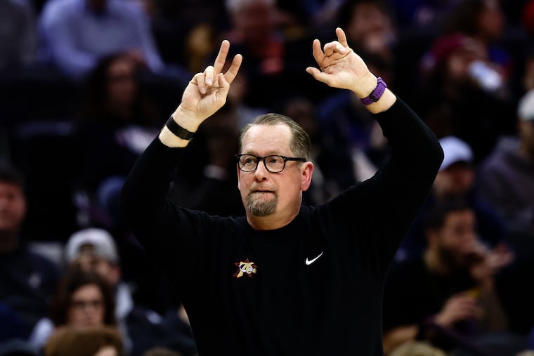 Sixers head coach Nick Nurse will be charged with helping his team gain key wins in a crowded East.