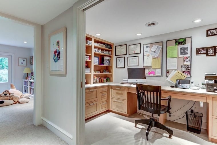 1219 Fairville Rd. in Chadds Ford has two home offices, one off the playroom.