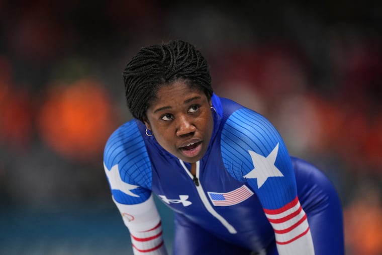 Erin Jackson didn't medal at the 2026 Winter Olympics in Milan, Italy, but says she'll be back in 2030.