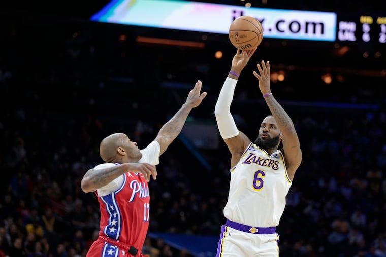LeBron James chose to join the Sixers this summer on a two-year, $8 million deal.