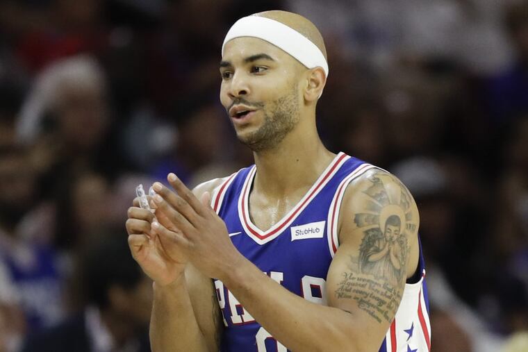 Philadelphia 76ers guard Jerryd Bayless has been sidelined the past six games due to a bruised left wrist.