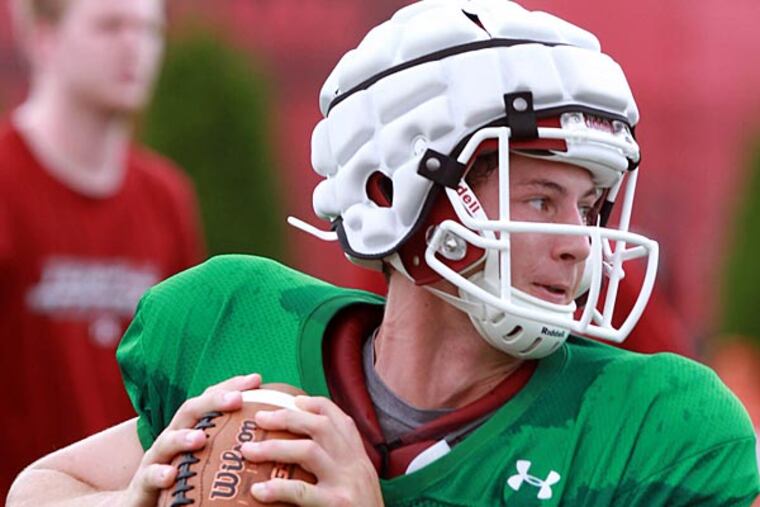 Temple Football starting quarterback Connor Reilly. (David Swanson/Staff Photographer)