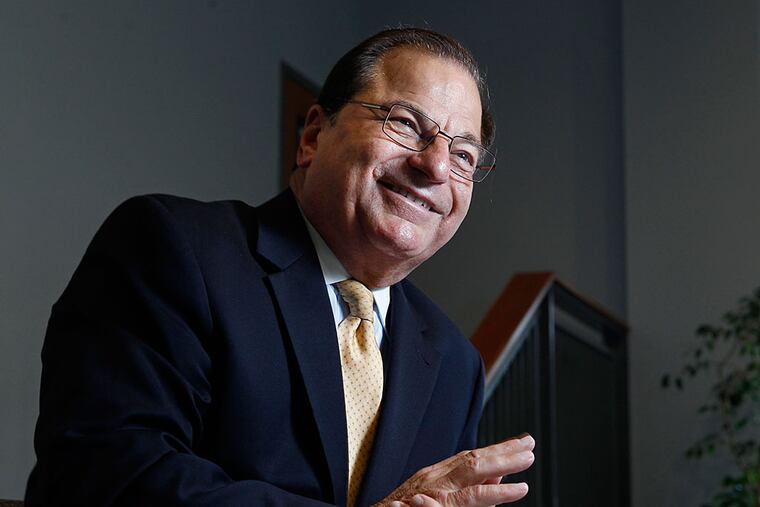 Nicholas DeBenedictis is succeeded by executive vice president Christopher Franklin, his protege. MICHAEL BRYANT / Staff Photographer