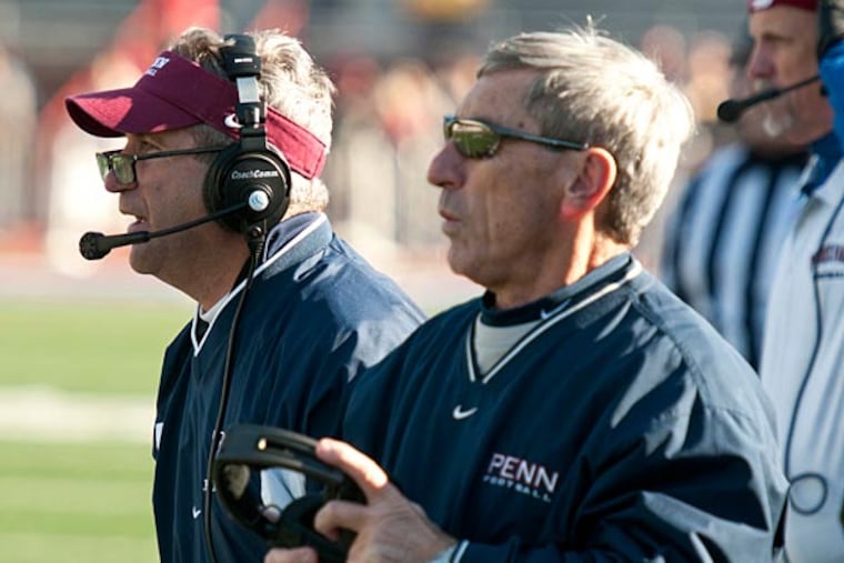 Ray Priore (left) and former Penn head coach Al Bagnoli.