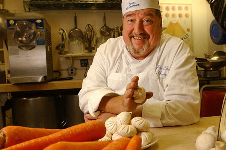 Chef Fritz Blank in 2004. He died last week in Thailand. (MICHAEL BRYANT / Staff Photographer)