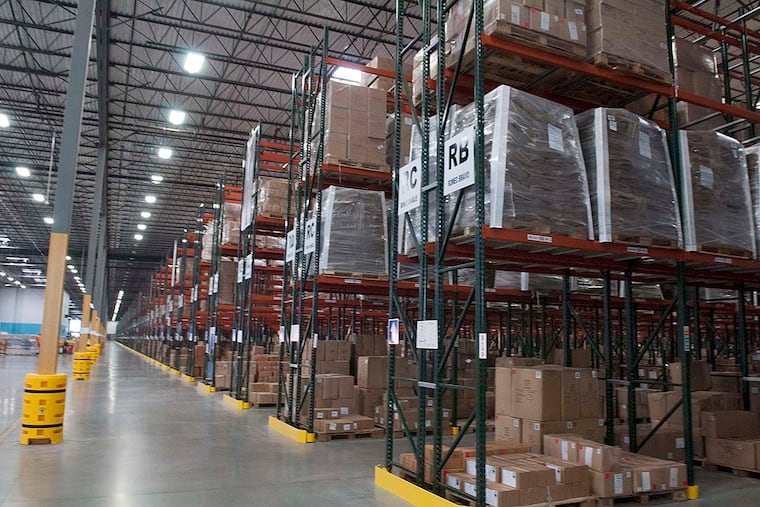 The Primark site in Bethlehem, one of several huge distribution centers to land in the region recently.