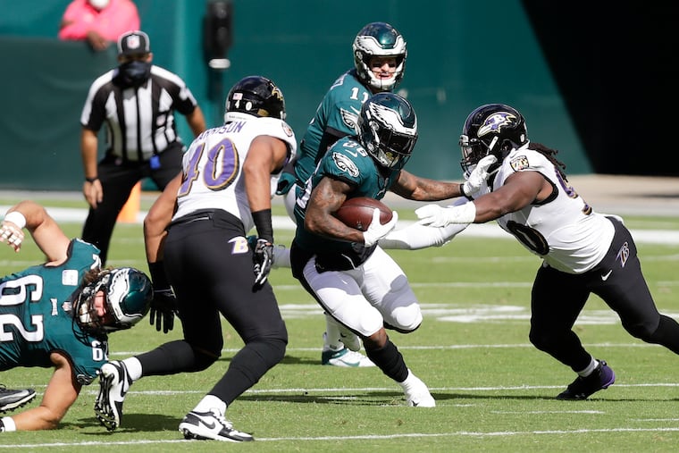 Eagles running back Miles Sanders may be finally healthy enough to show what he can do.