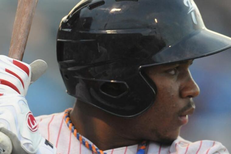 Maikel Franco. (Please credit: Ralph Trout/Reading Fightin Phils)