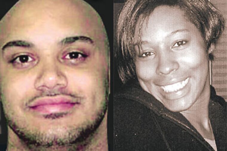 Michael Wayne Williams (left) faces charges as his wife Ebony Flanders' (right) murder case remains unsolved.