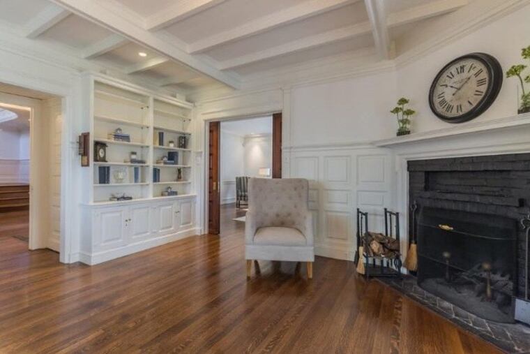 One of the options for Santa at 451 Saint Davids Ave., Wayne