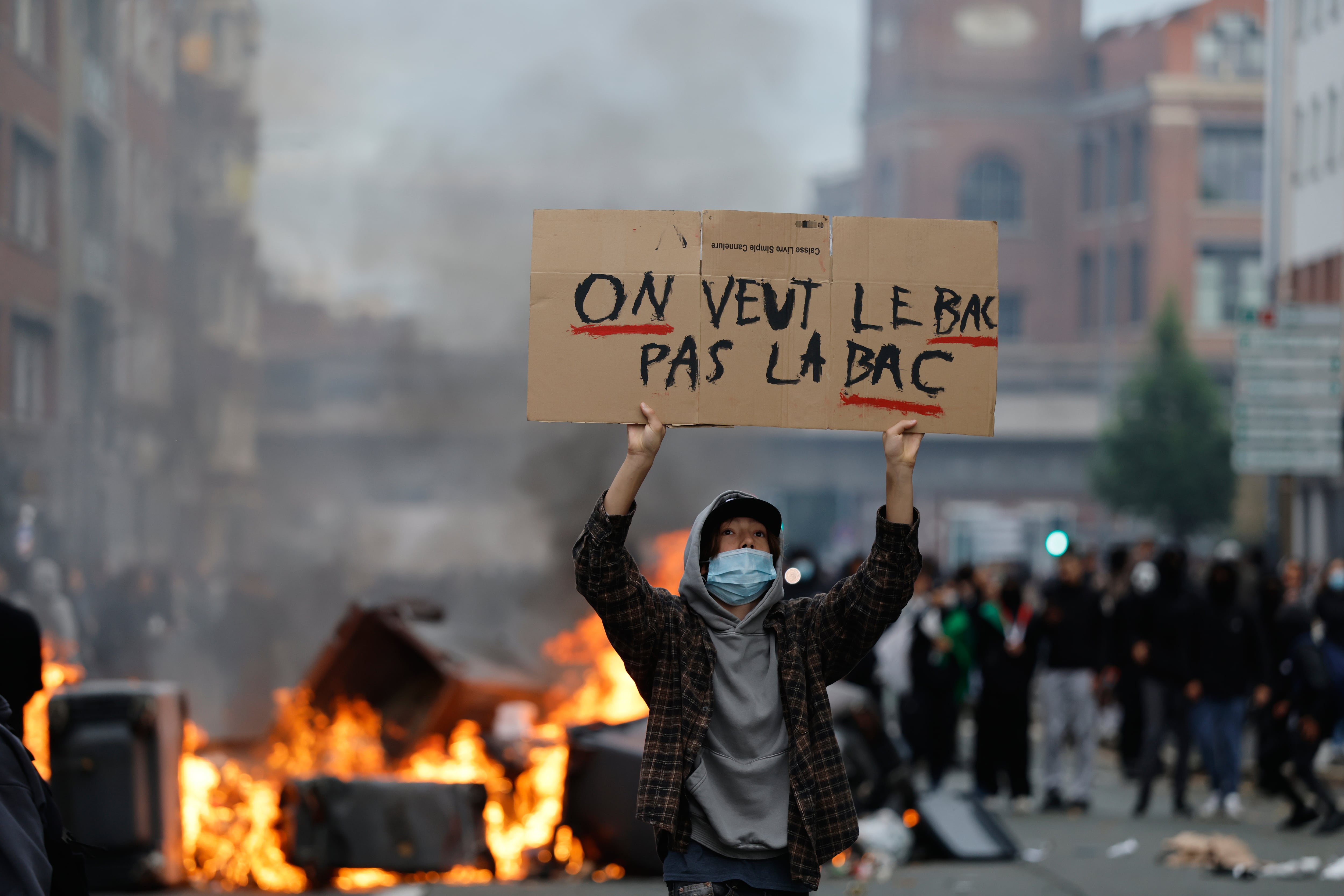 France gripped by spreading student protests as PM calls crisis meeting
