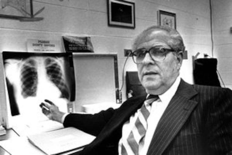 Dr. William Weiss "wasn't just a lung specialist. He was an admired senior epidemiologist. He used statistical evidence to understand findings," said a colleague from Lankenau Hospital.
