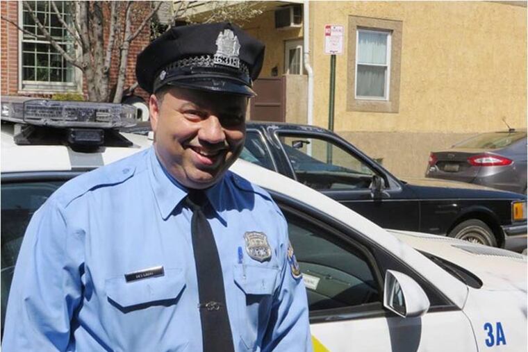 Officer Juan “Ace” Delgado was among those honored this week for their work in the community. (PHILADELPHIA HUMAN RELATIONS COMMISSION)