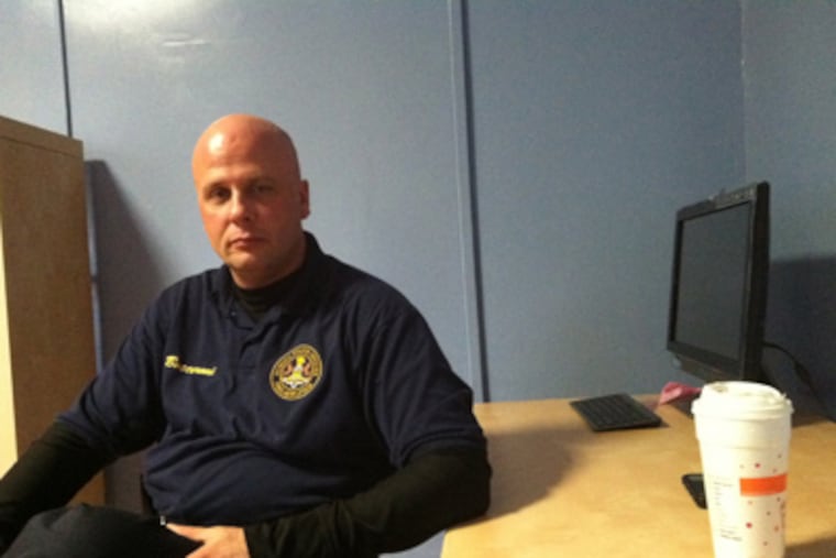 Greg Bucceroni, victims advocate, talks about his own victimization 30 yrs back. ( Daniel Rubin/Staff )