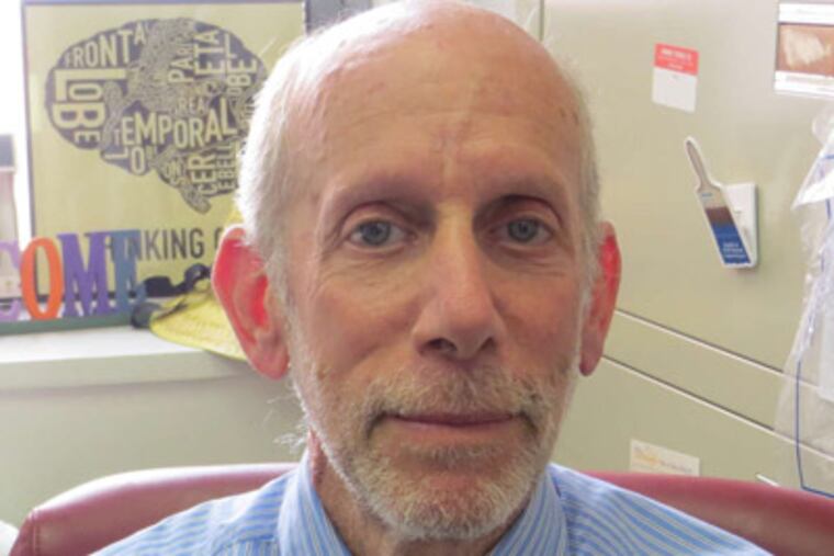 Murray Grossman studies degeneration of the brain's frontal and temporal lobes at Penn.