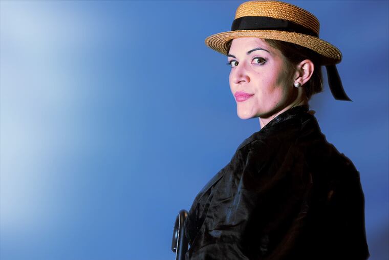 Hanna Gaffney plays the titular magical nanny in Quintessence Theatre Group's "Mary Poppins."