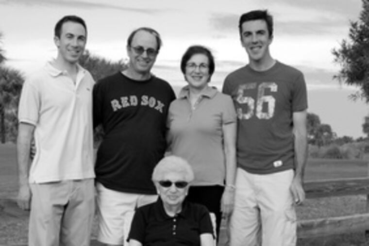 Photograph from Judy Gelles' "Florida Family Portrait, 1982-2007," at Moore.