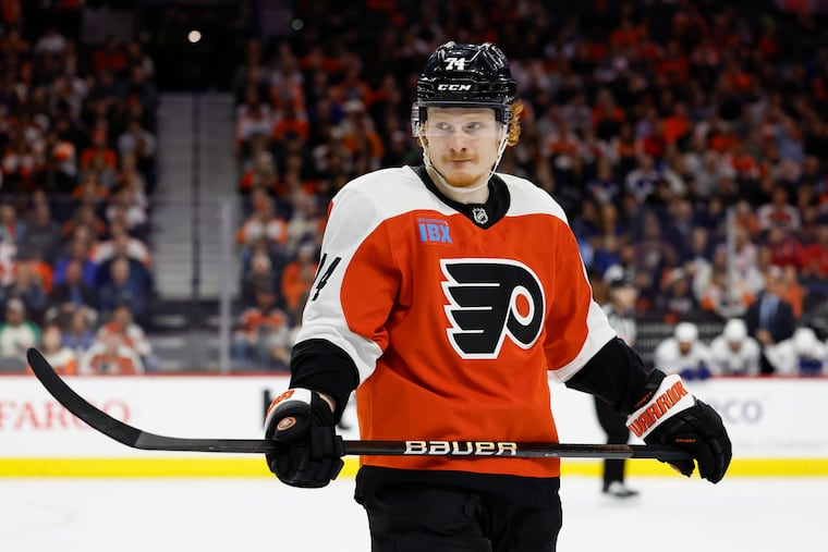 Flyers right wing Owen Tippett is off to a scintillating start with five goals in six games.