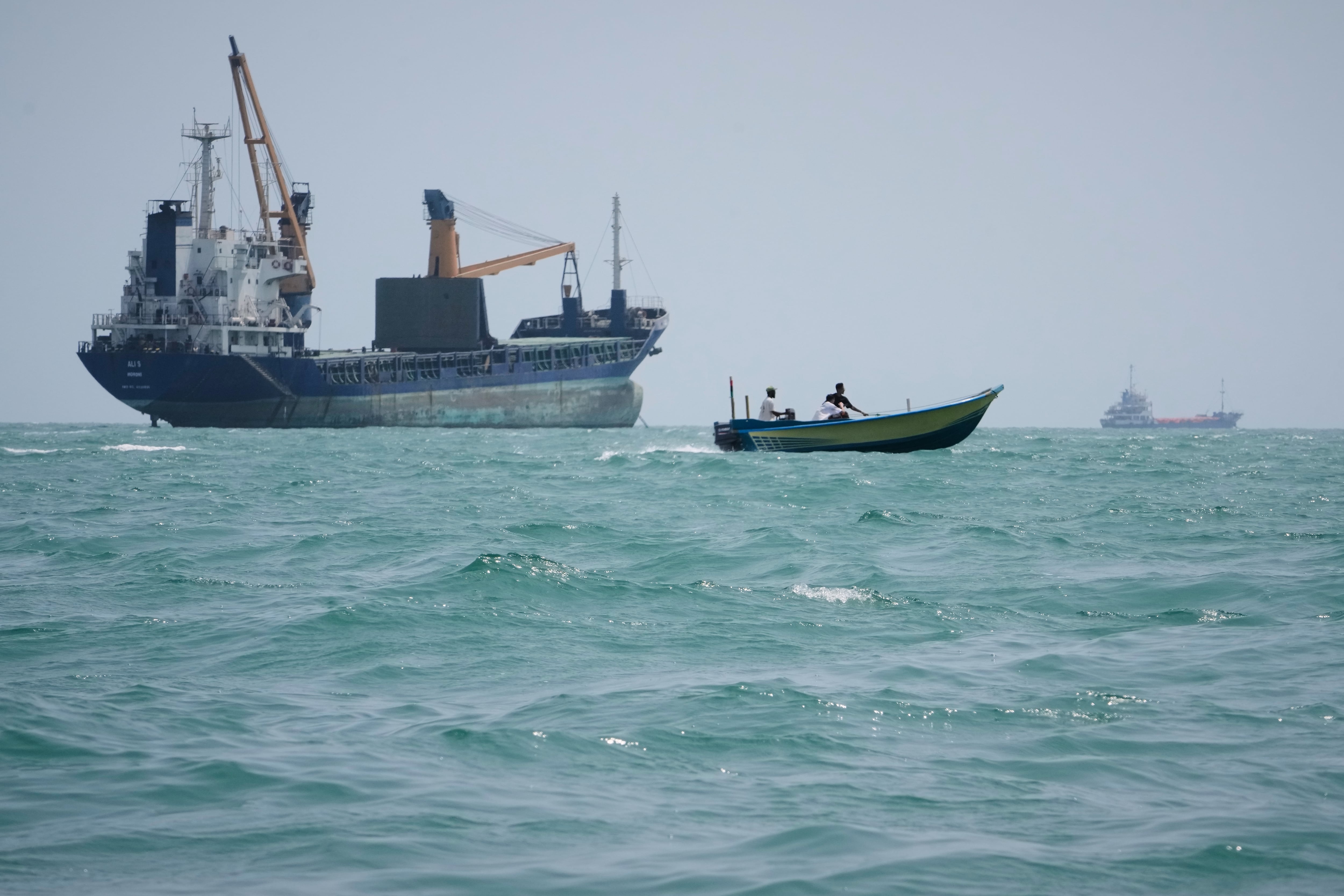 US denies Iran's claim to have struck an unmanned ship, and other Mideast news