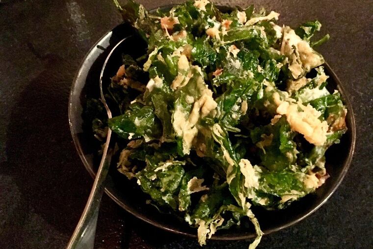 Samosa chaat at Veda, 1920 Chestnut St.