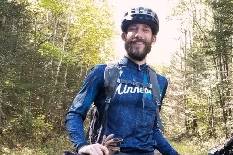 This undated photo provided by Michael Pretti shows Alex J. Pretti, the man who was shot by federal officers in Minneapolis on Saturday, Jan. 24, 2026.