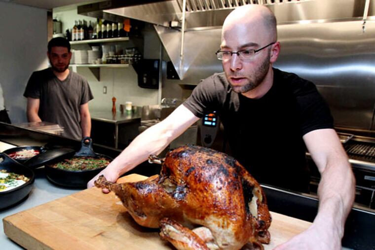 Greg Vernick’s Vernick Food and Drink is a national
semifinalist for a James Beard Foundation Award for best
new restaurant. (CHARLES FOX / Staff Photographer)