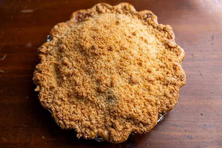 The pear-ginger pie from The Frosted Fox in Philadelphia, on Friday, Nov. 14, 2025.