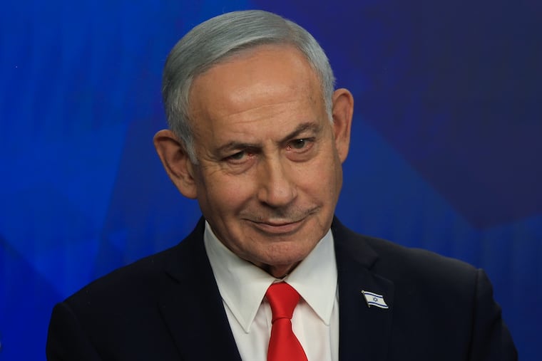 Israeli Prime Minister Benjamin Netanyahu holds a news conference, in Jerusalem, Monday June 15, 2026.