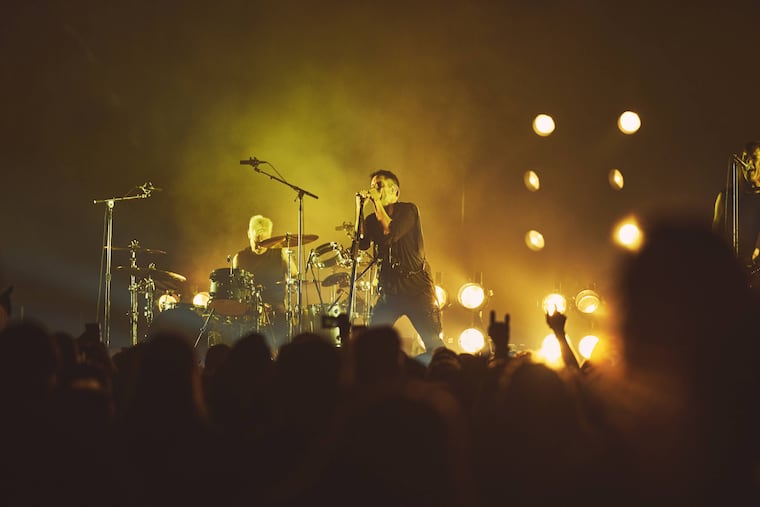 Nine Inch Nails play Xfinity Mobile Arena on Wednesday, Aug. 27, on the Trent Reznor-led band's "Peel It Back" tour.