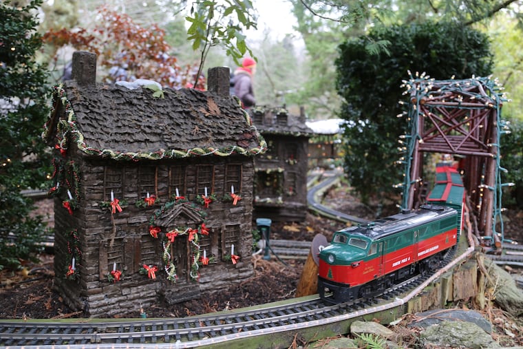 Holiday Garden Railway at Morris Arboretum