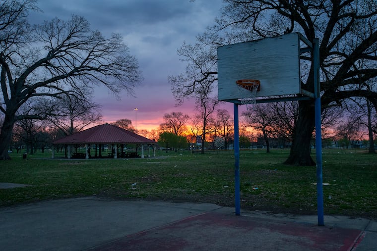 Two men have been killed near the Hunting Park Recreation Center in the last month in what police believe are linked crimes, sources say. A third was shot in May and survived.