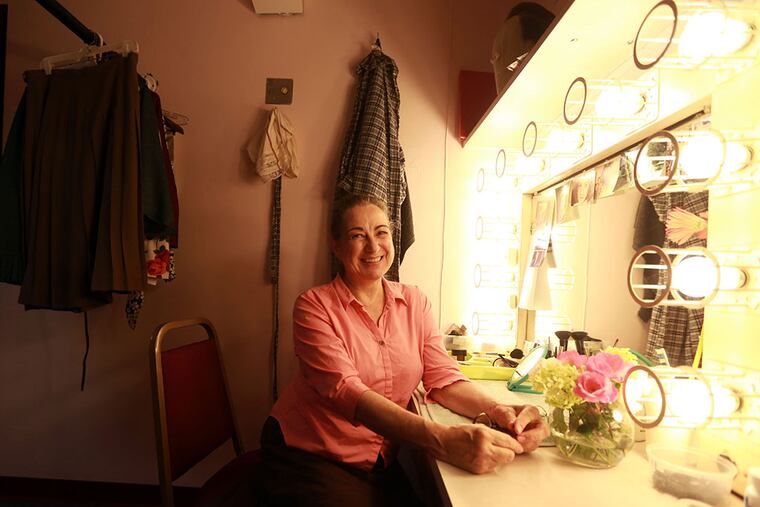 Mary Martello , one of Philadelphia's busiest actress, is now appearing in '9 to 5' at the Walnut Street Theatre.DAVID SWANSON / Staff Photographer