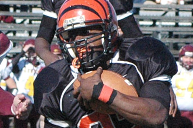 Woodrow Wilson's Anthony Hayes rushed for 193 yards and three touchdowns against Central. (Marc Narducci/Staff)