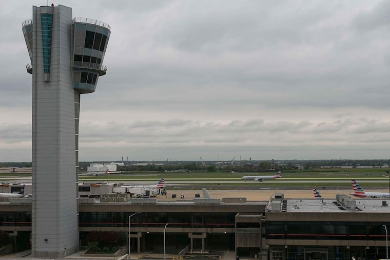 Runways at Philadelphia International Airport