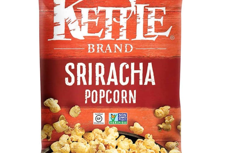 Kettle Sriracha popcorn. (Handout)
