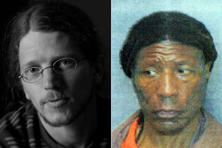 Lawyer Bret Grote (left) has filed a lawsuit on behalf of Arthur Johnson, a Philadelphia grade-school dropout who has been in solitary confinement for more than 30 years.