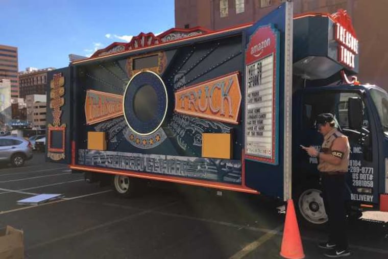 Philadelphia's own Amazon Treasure Truck will bring a lightning-style deal of the day to a location near you.