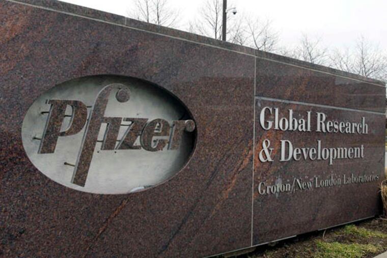 Among the factors clouding Pfizer's financial picture are recent changes in foreign currency rates. (AP Photo)